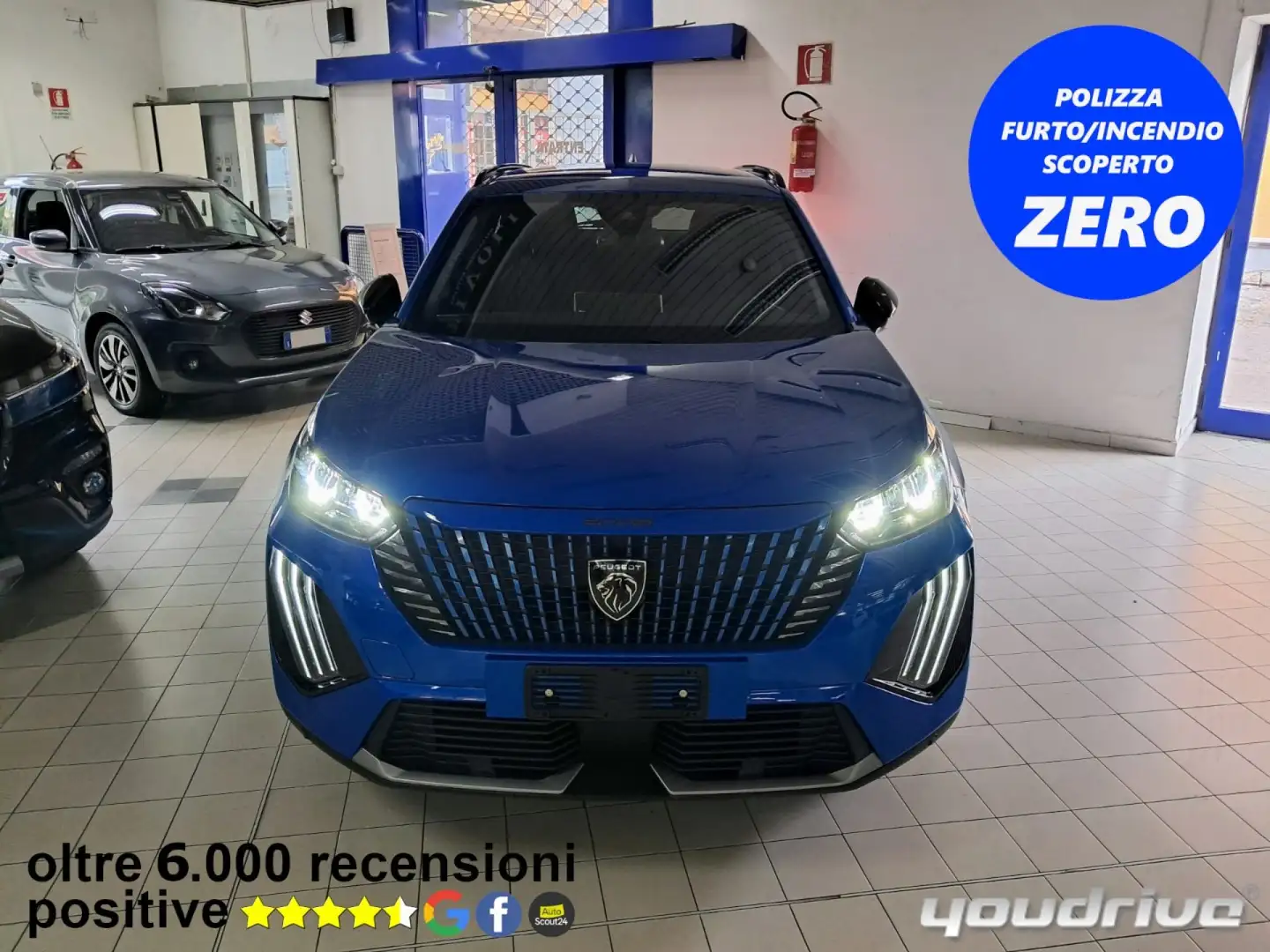Peugeot 2008 PureTech 100 S&S Allure KM0 Azul - 1