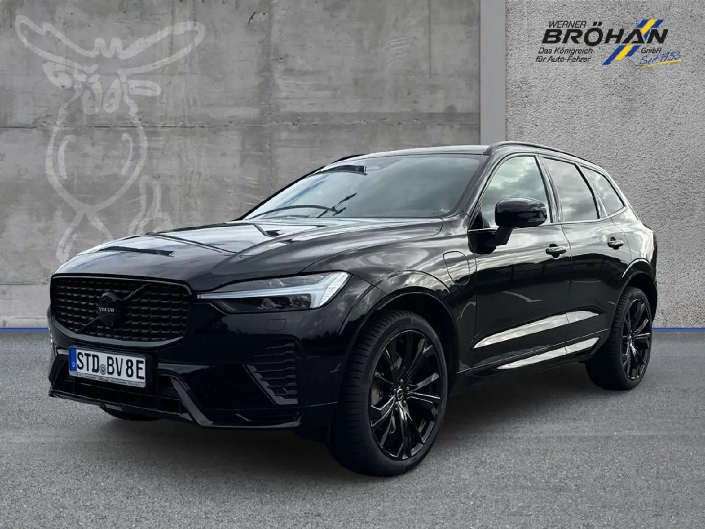 Volvo XC60 T6 AWD Plus Black Edition Plug-In Hybrid Noir - 1