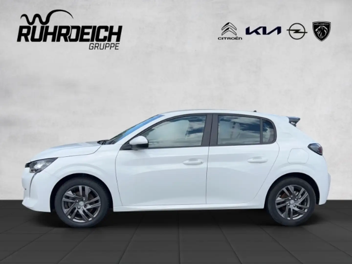 Peugeot 208 Active Pack 1.2 PureTech 100 AT CARPLAY/Andr.Auto Weiß - 2