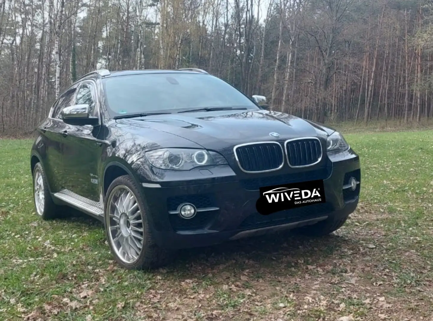 BMW X6 xDrive50i EL.GSD~NAVI~LEDER~TV~TEMPOMAT Schwarz - 2