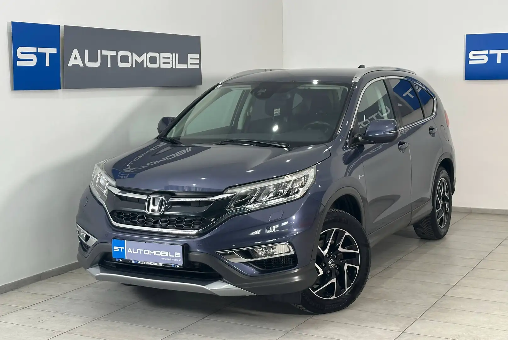 Honda CR-V 1.6 DTEC Elegance 4WD Aut. // NAVI // SITZHEIZUNG // KAMERA // Blau - 1