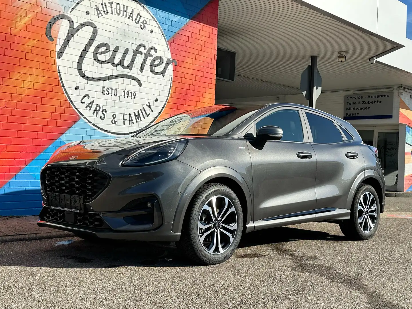 Ford Puma Hybrid ST-Line X/LED/ACC Gris - 1
