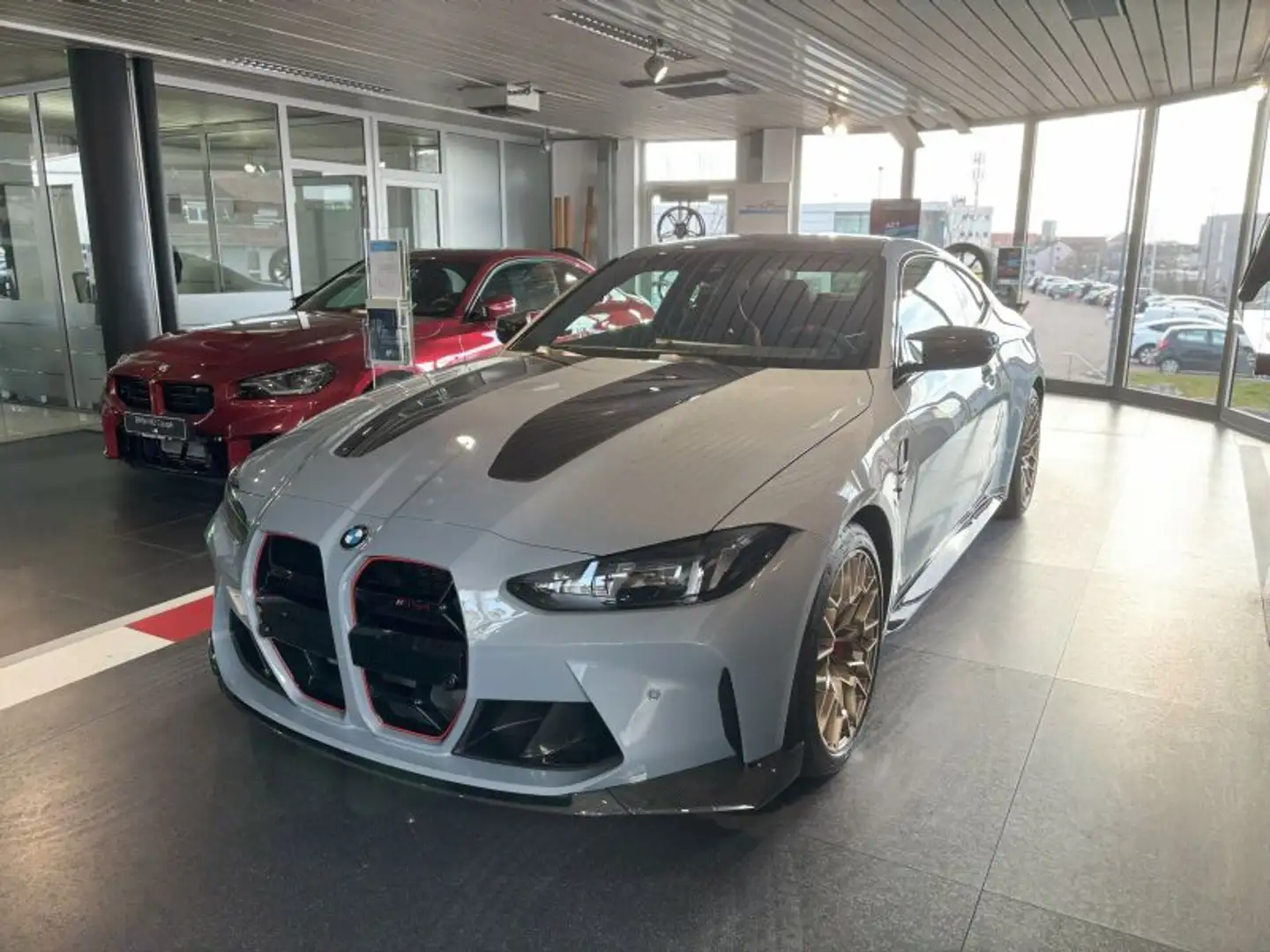 BMW M4 CS Coupé Sondermodell Grau - 2