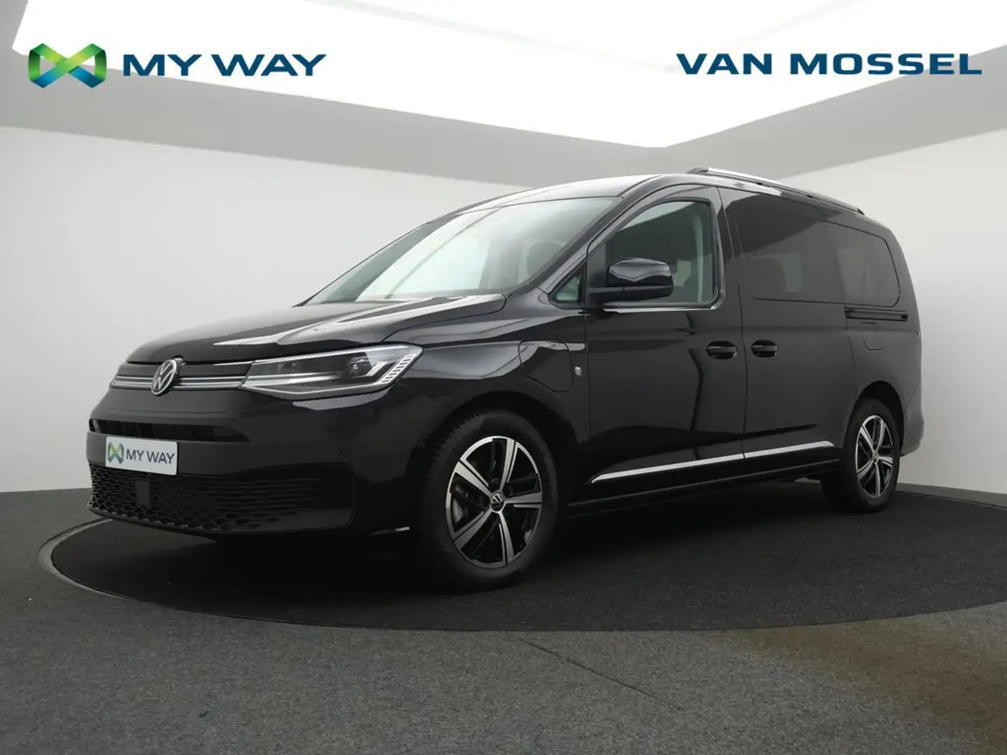 Volkswagen Caddy Caddy Style Maxi (7p) 1.5TSI PHEV PLUG IN Lange Wielbasis *NAVI*APP CONNECT*BLTH*CRUISE*PDC*ALCANTARA*DIGITAL DASHBOARD*. Nero - 1