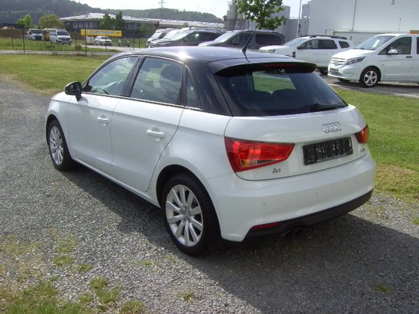 Audi A1 SHZ/PDC/Alu/Leder-Alcantara/sehr wenig KM Weiß - 2