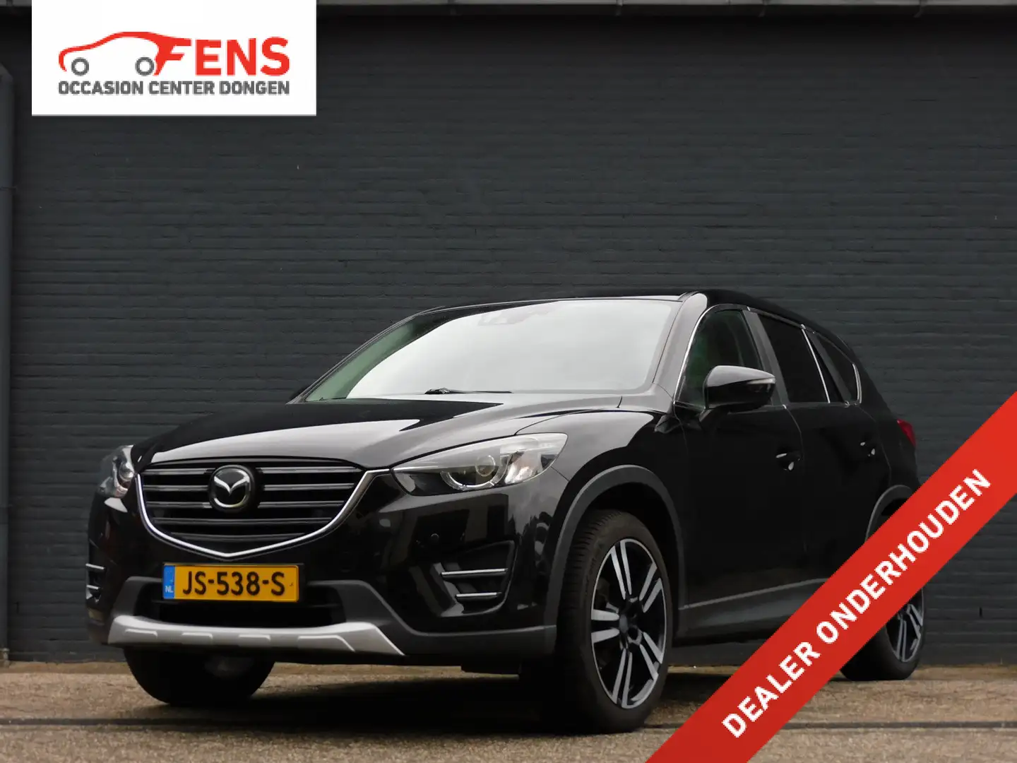 Mazda CX-5 2.5 SkyActiv-G 192 GT-M 4WD 2e EIGENAAR! DEALER ON Zwart - 1