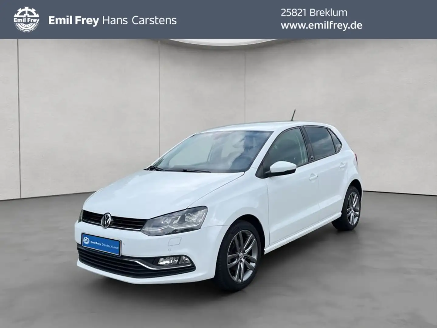 Volkswagen Polo 1.2 TSI Sound DSG Navi SHZ Einparkhilfe Blanc - 1
