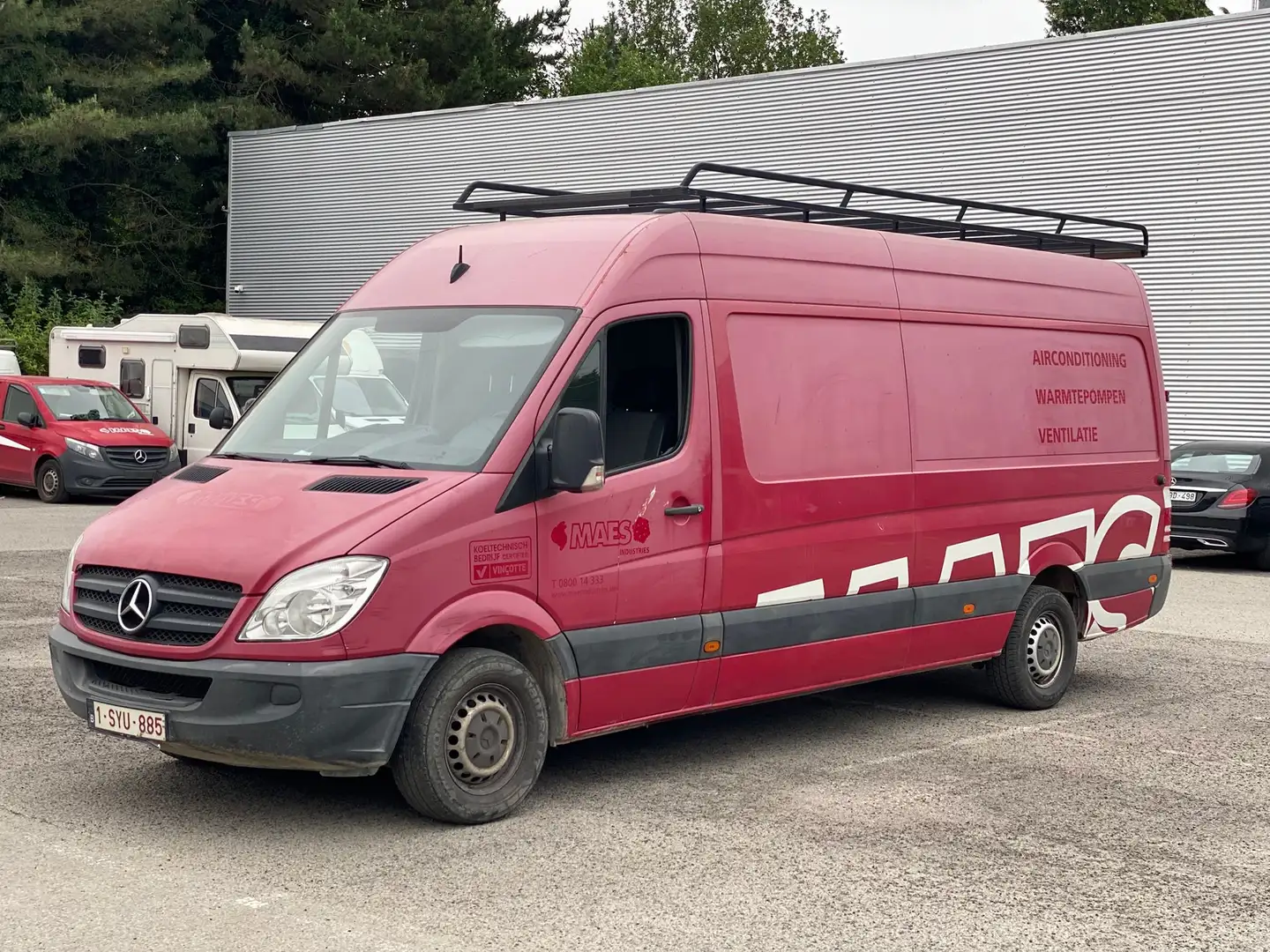Mercedes-Benz Sprinter 313 2.1 CDI A2H1 Červená - 2