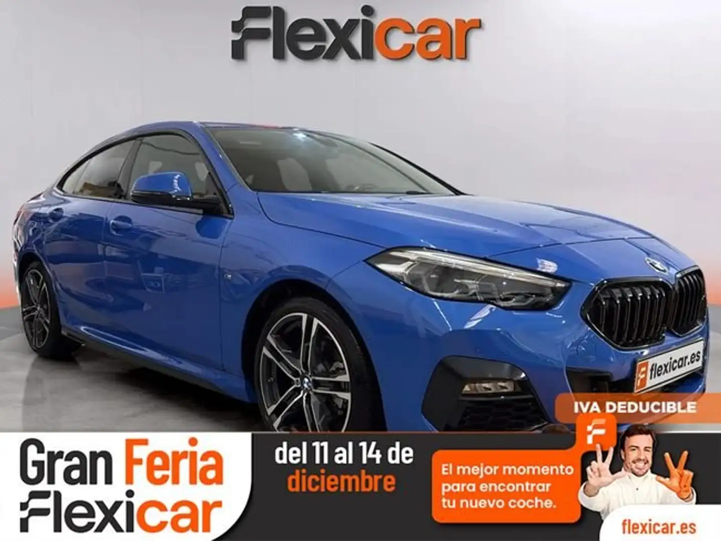 BMW 218 218dA Gran Coupé Bleu - 1