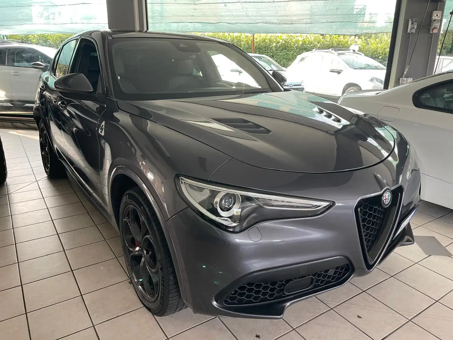 Alfa Romeo Stelvio Stelvio 2020 2.9 V6 Quadrifoglio Q4 510cv auto Grigio - 2