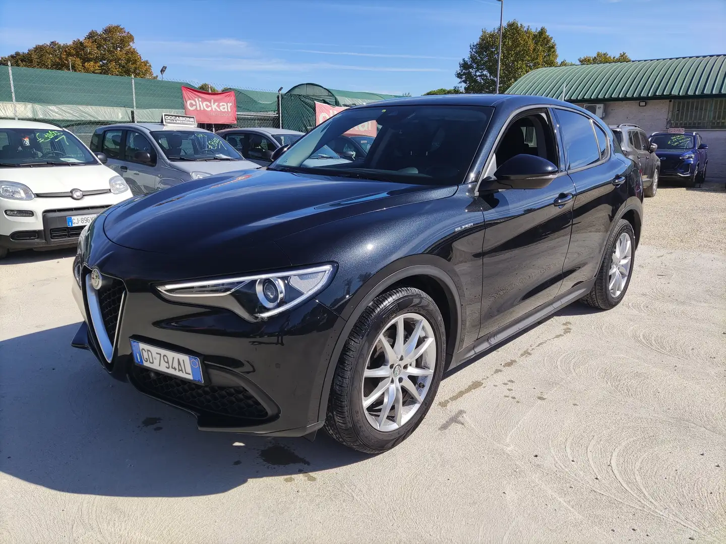 Alfa Romeo Stelvio 2.2 t Super rwd 160cv auto - NO VINCOLI FINANZ. Nero - 1