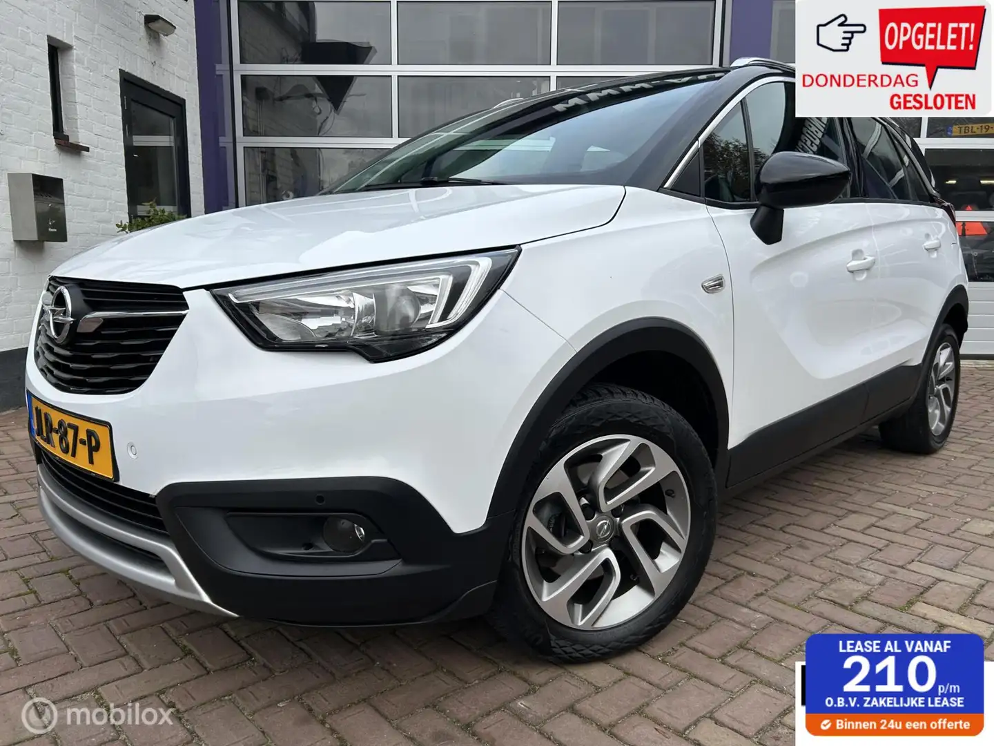 Opel Crossland X 1.2 Turbo Innovation * AUTOMAAT * NAVIGATIE Blanc - 1