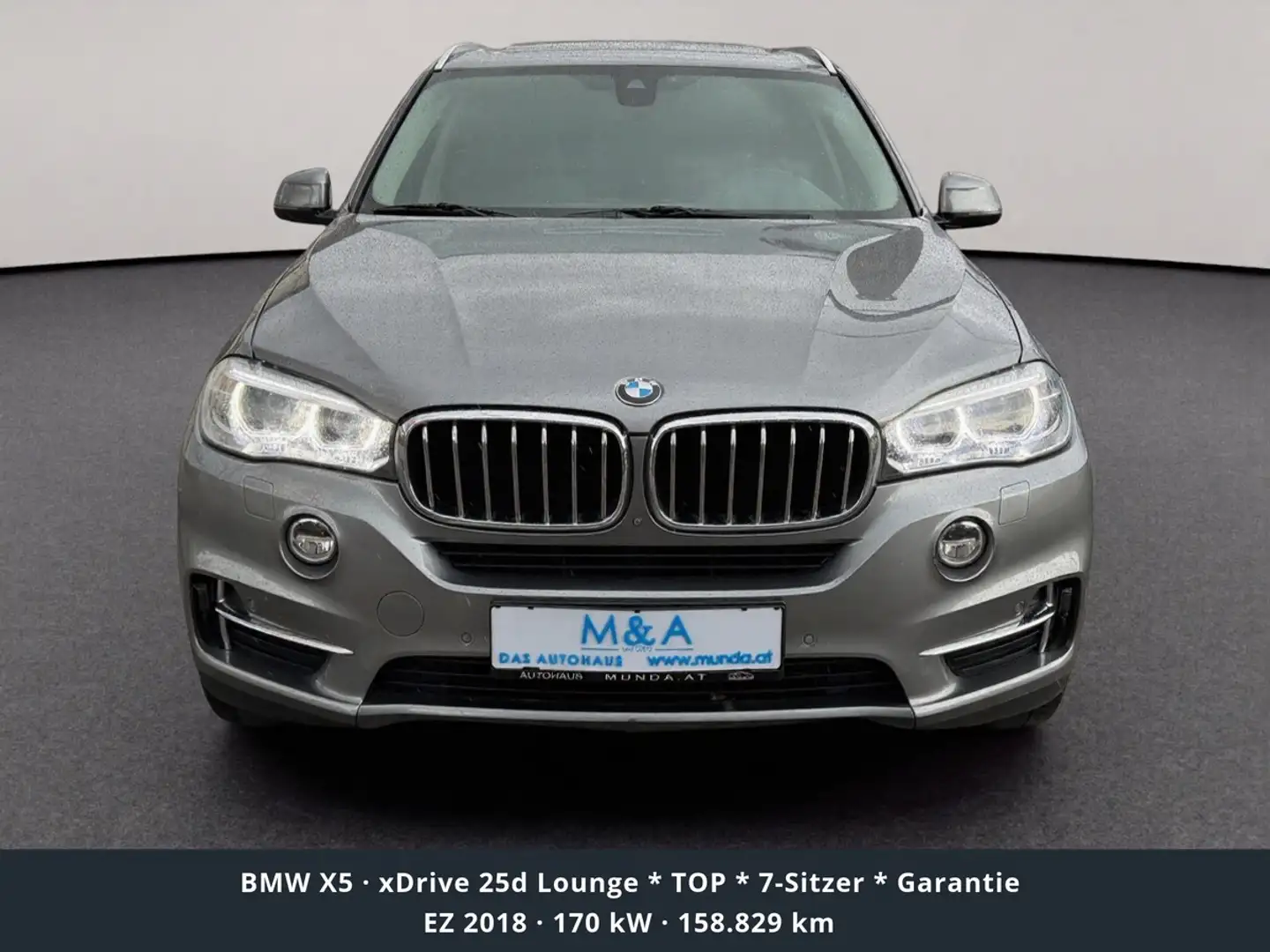 BMW X5 xDrive 25d Lounge * TOP * 7-Sitzer * Garantie Grau - 2