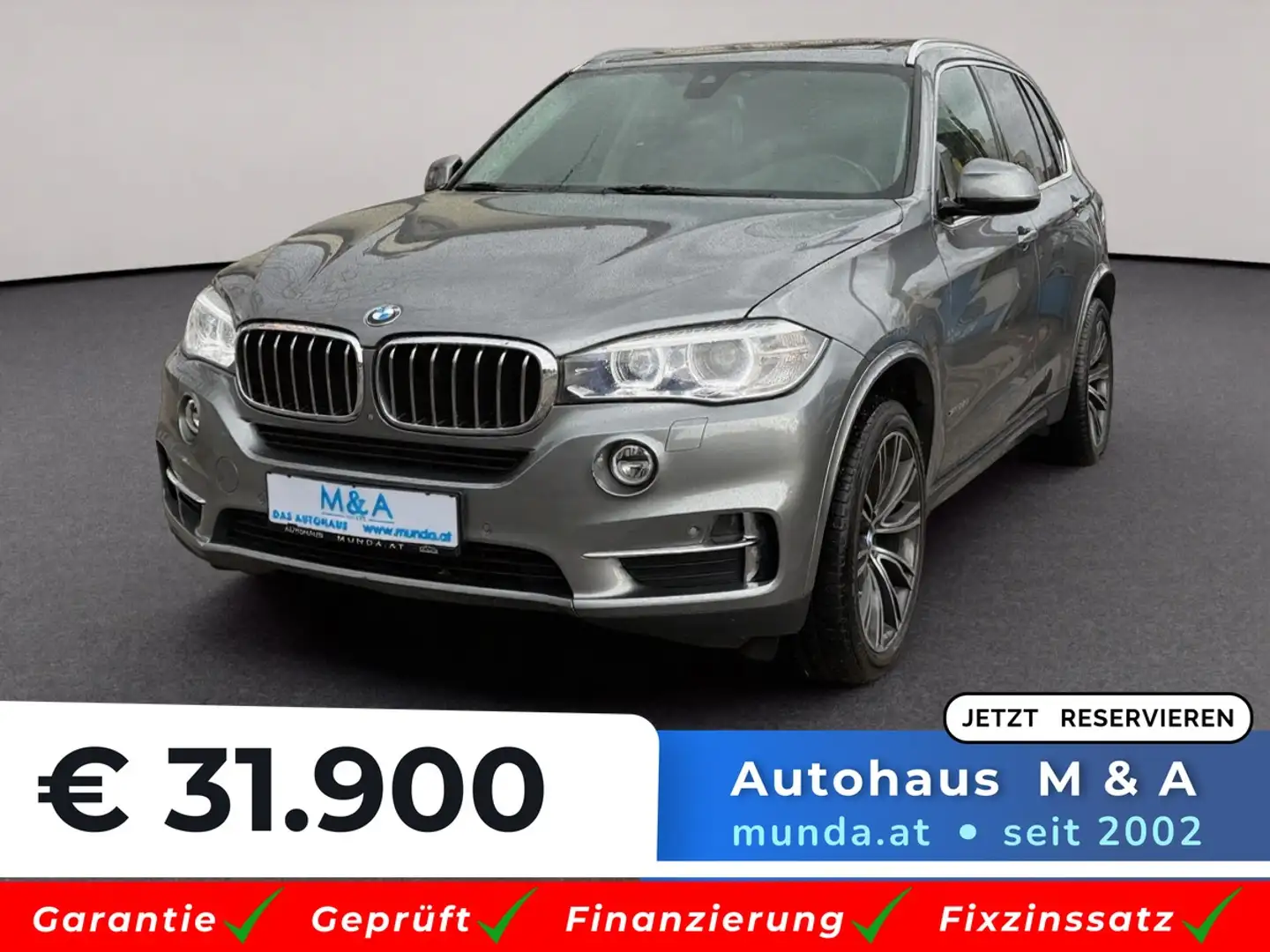 BMW X5 xDrive 25d Lounge * TOP * 7-Sitzer * Garantie Grau - 1