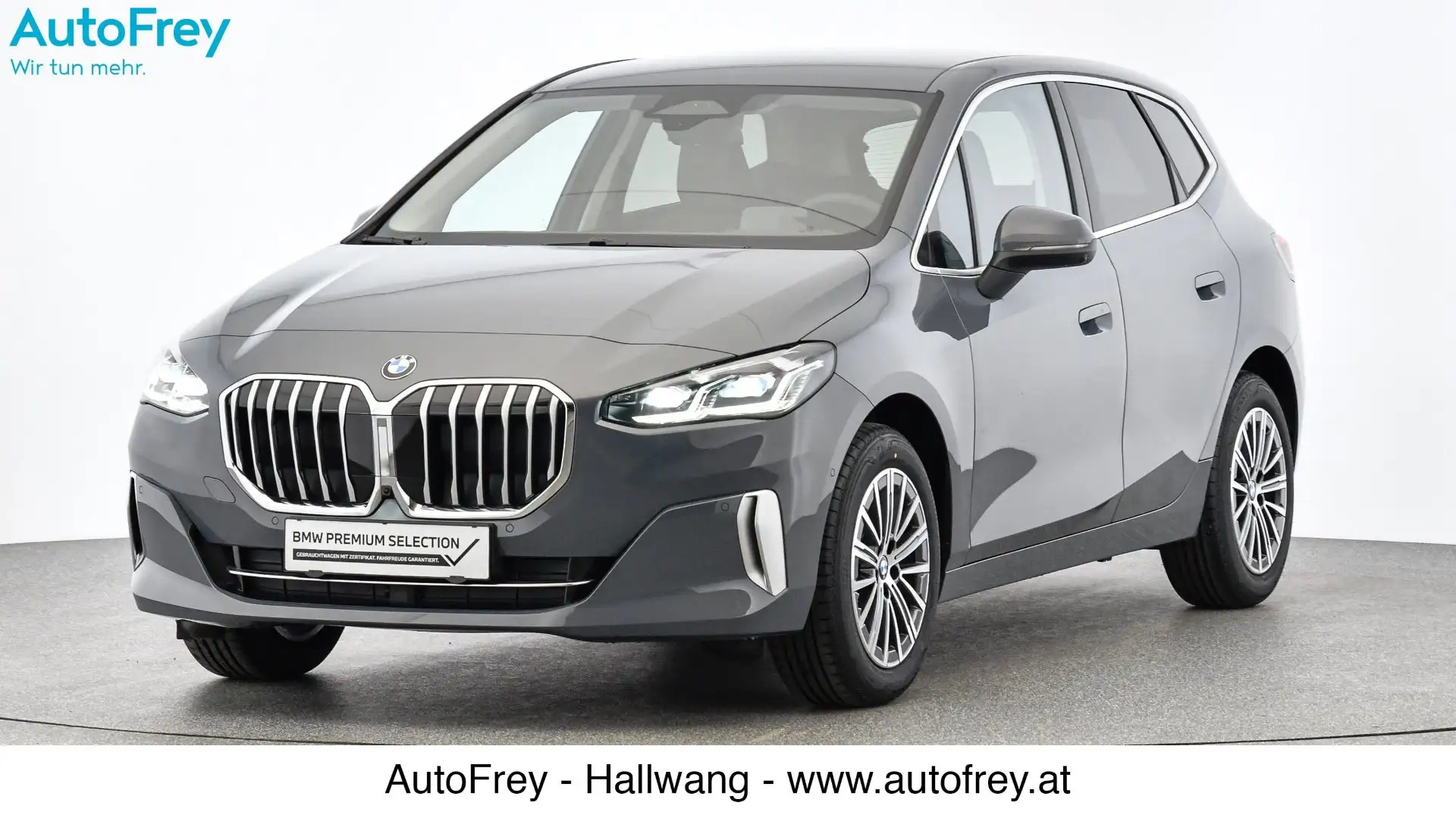 BMW 218 218d Active Tourer Gris - 1