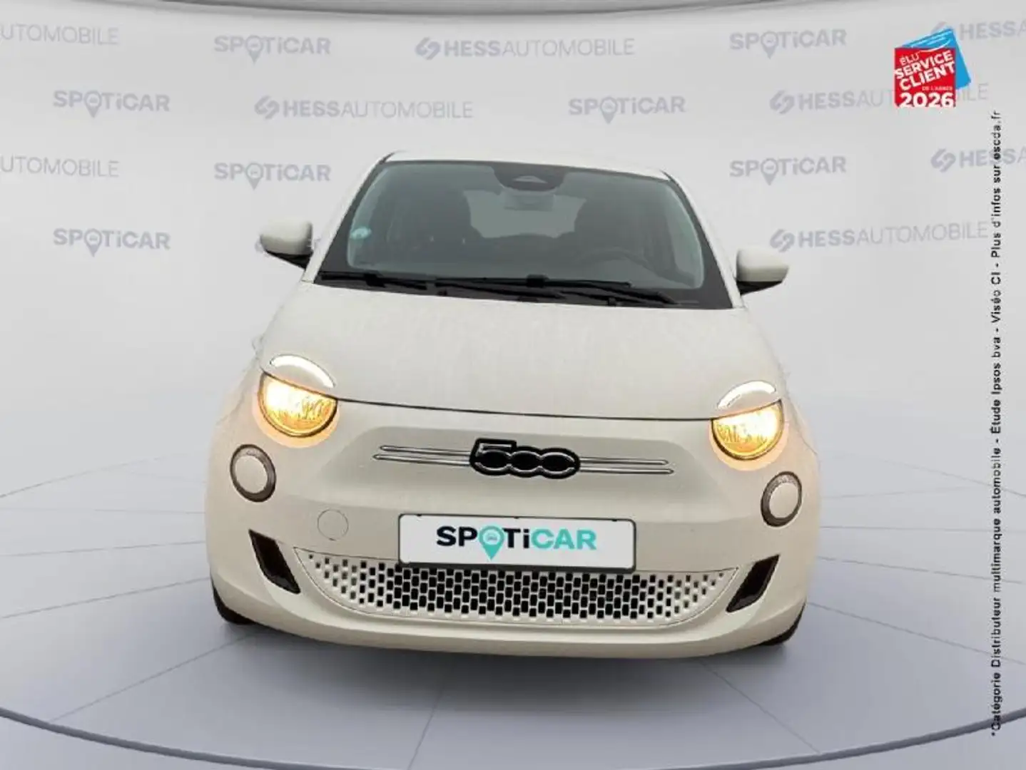 Fiat 500e e 95ch Action Blanc - 2