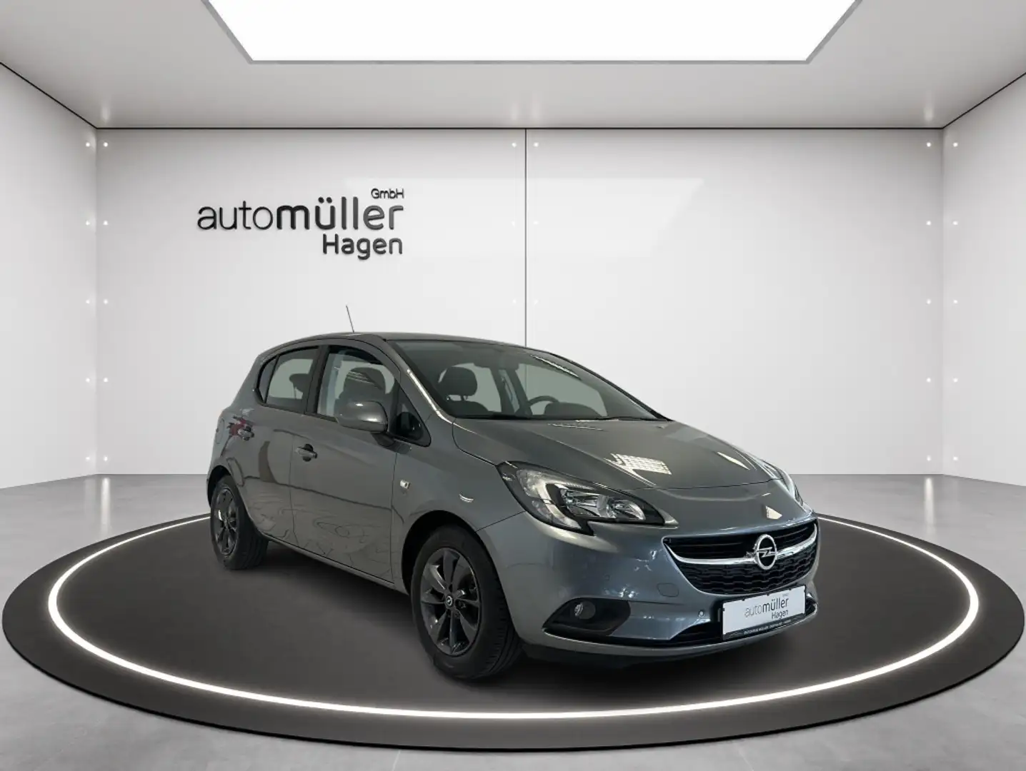 Opel Corsa E 1.4 120 J. ecoFlex KAM|TEMP|S&L-HZG|PDC Gris - 1