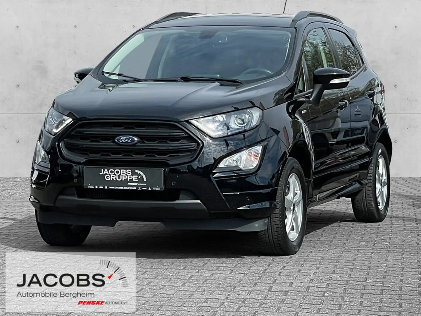 Ford EcoSport 1.0 Ecoboost ST-Line Kamera,GRA,Navi Schwarz - 1