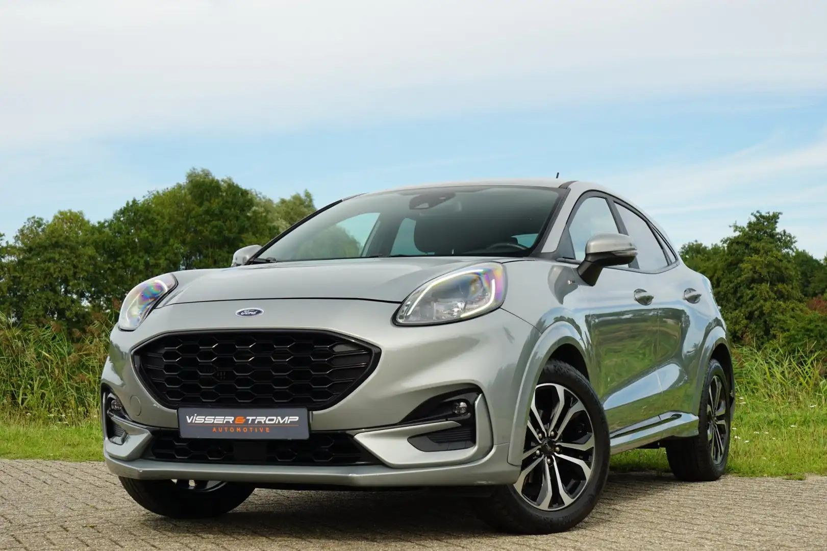 Ford Puma 1.0 EcoBoost ST-Line | Solar Silver | Carplay/Clim Grau - 2