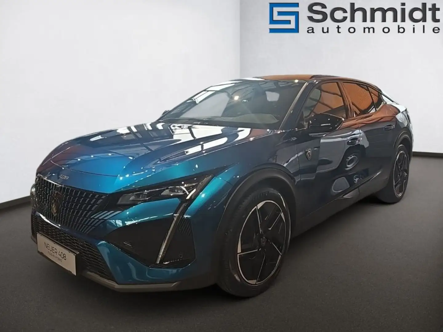 Peugeot 408 Hybrid 145 e-DCS6 GT Blau - 2