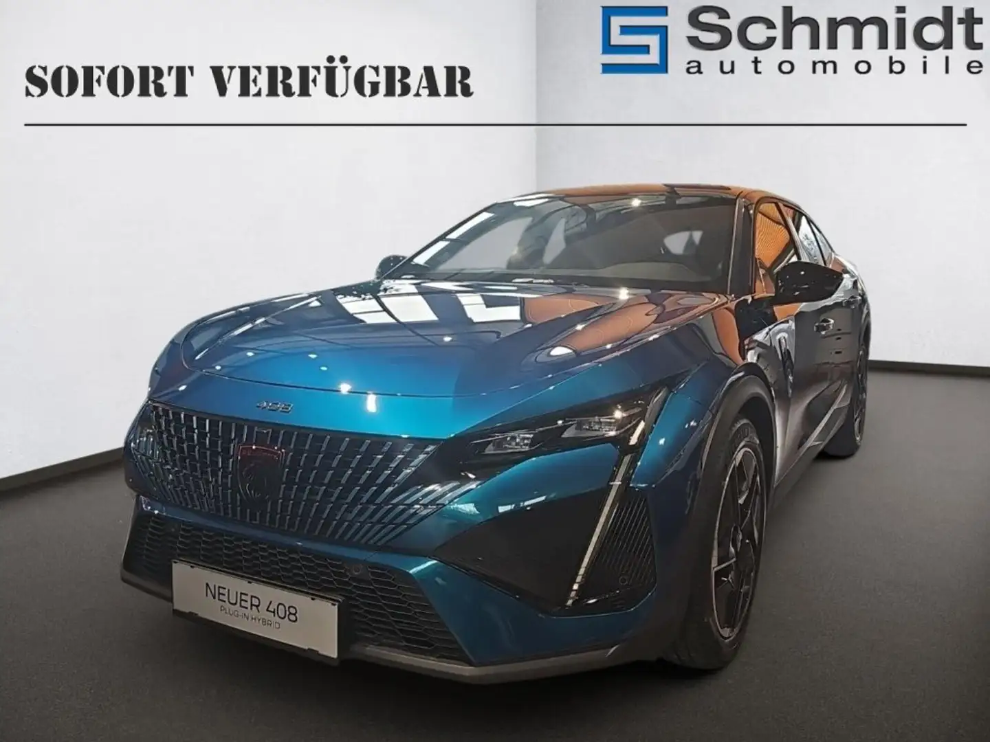 Peugeot 408 Hybrid 145 e-DCS6 GT Blau - 1