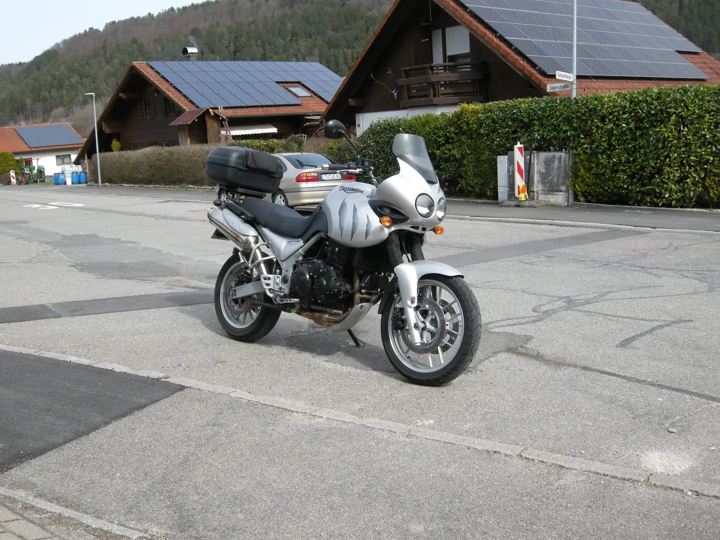 Triumph Tiger 955i Argent - 1