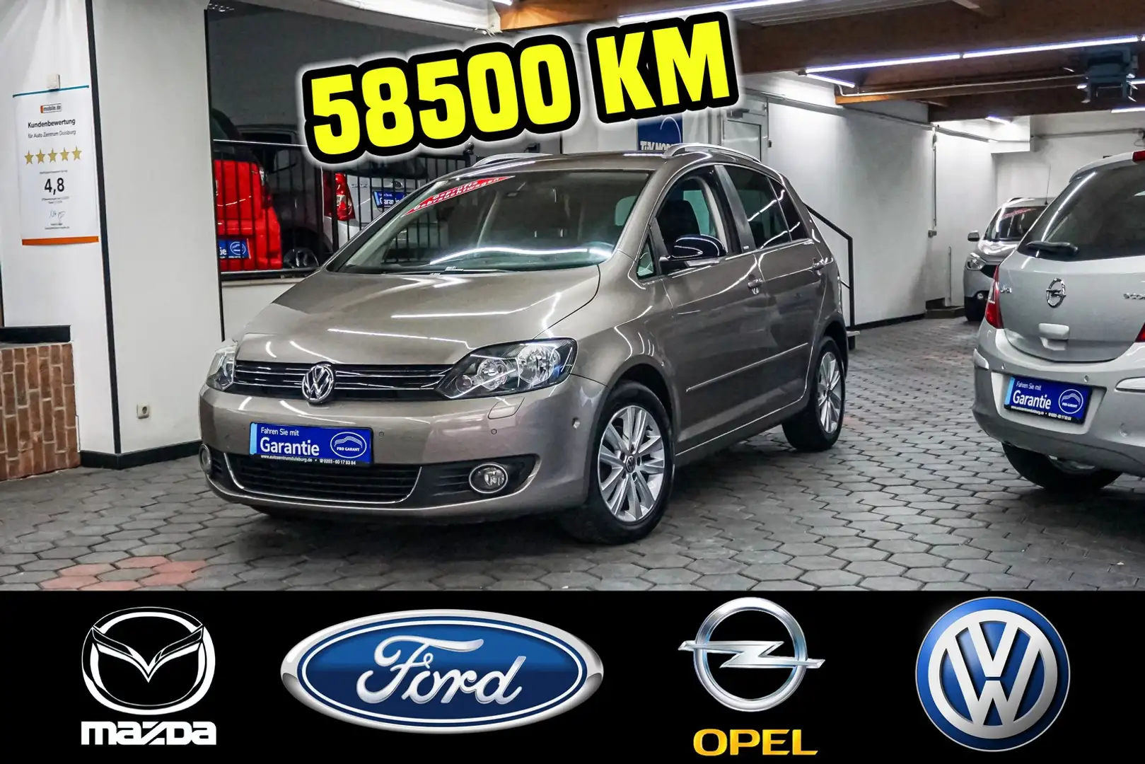 Volkswagen Golf Plus VI Style SHZ PDC V+H Klima 2.Hand Brun - 1