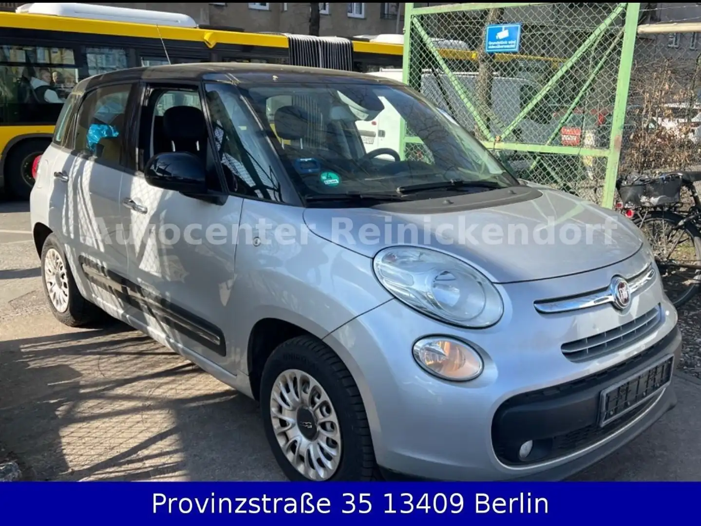 Fiat 500L 0.9 Lounge *Klima+Pano+Tempomat+Euro6+1.Hand* Ezüst - 2