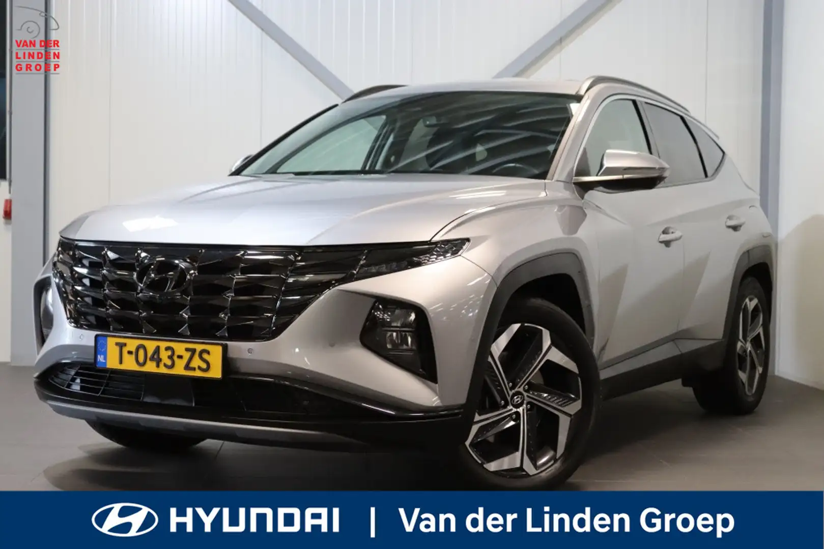 Hyundai TUCSON 1.6 T-GDI PHEV Premium Leder|19"|Navi|Led|Wint|Cam Grijs - 1