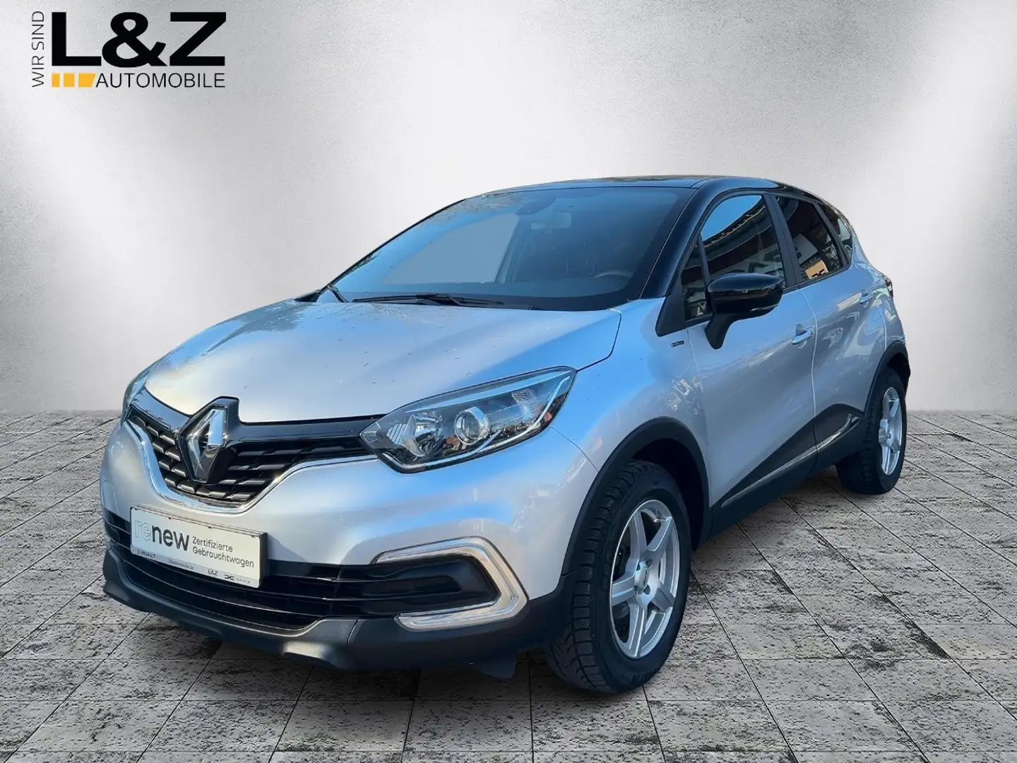 Renault Captur TCe 90 Limited Deluxe *Navi,Klima,PDC Zilver - 1