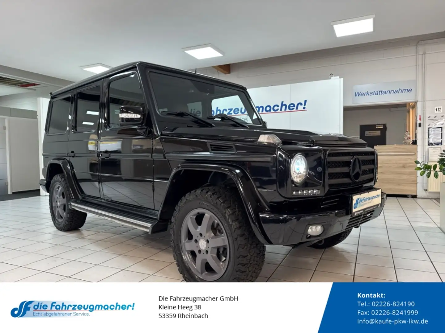 Mercedes-Benz G 350 Station Brabus AHK Navi Leder Memory Sitze Klimasi Schwarz - 1