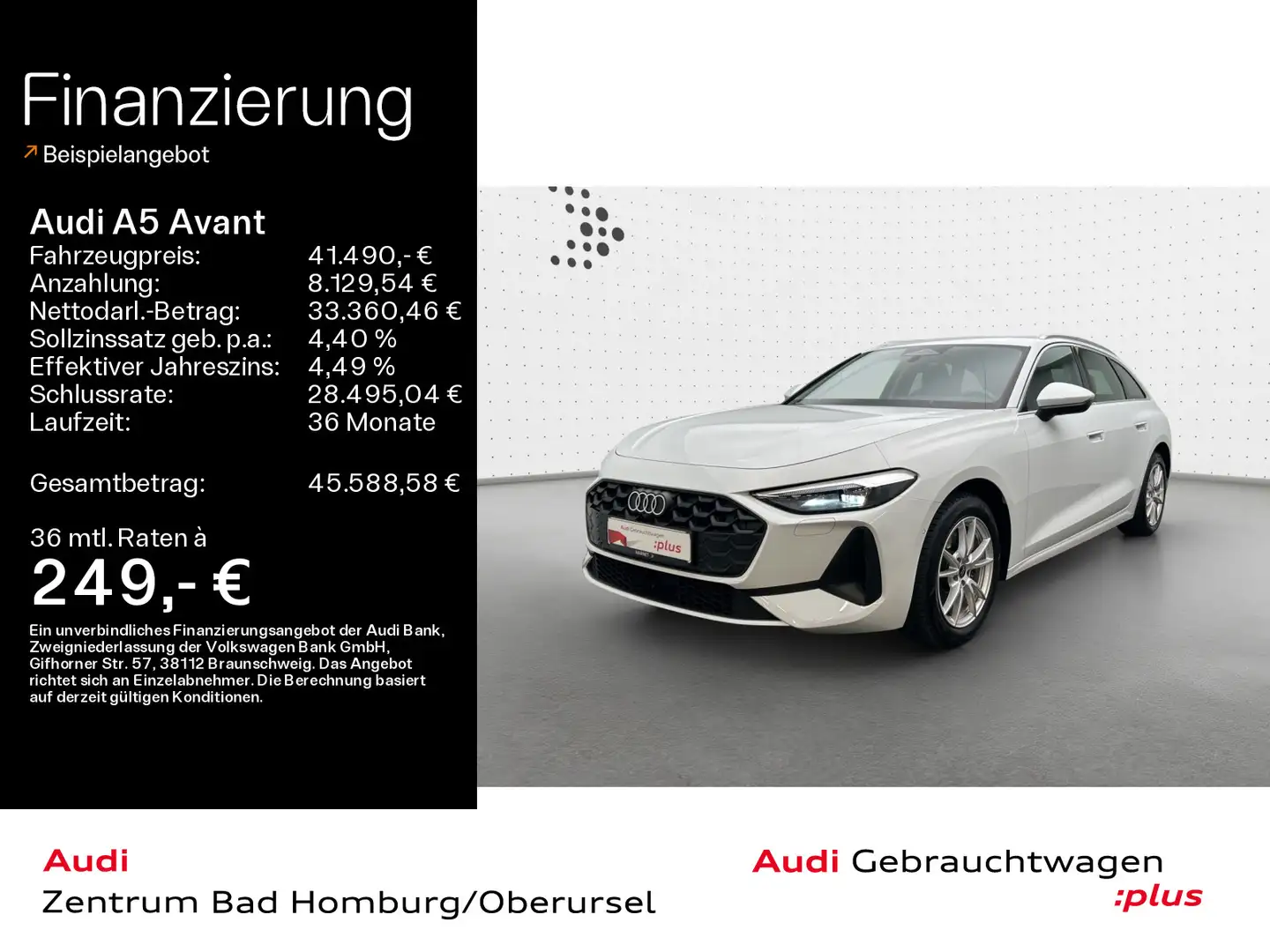 Audi A5 TFSI*Navi*Alu*PDC*Virtual Cockpit*Kamer Weiß - 1