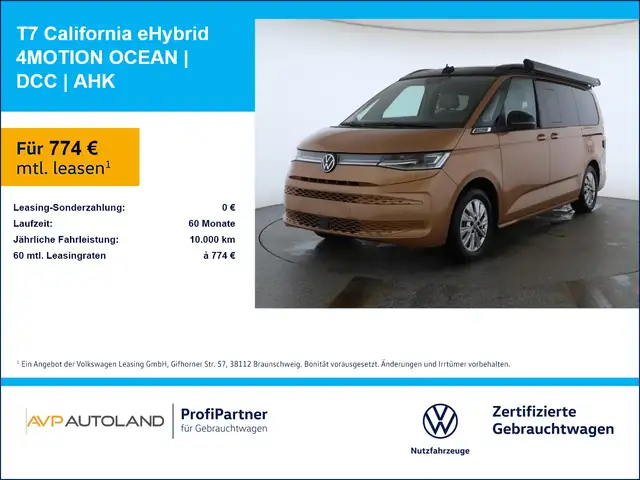 Volkswagen T7 California eHybrid 4MOTION OCEAN | DCC | AHK