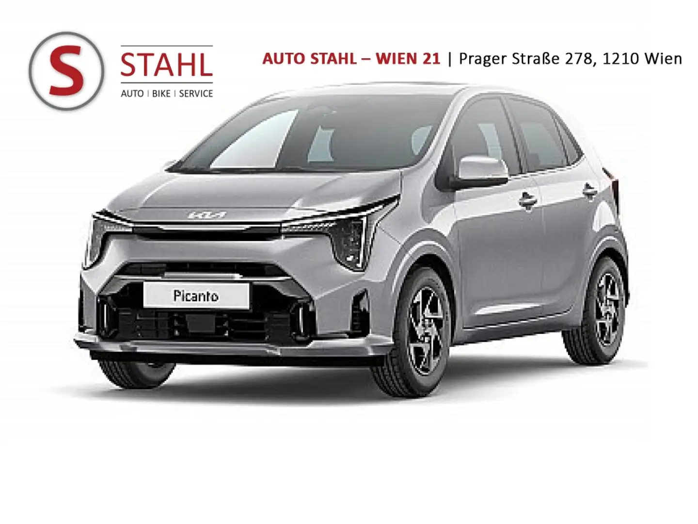 Kia Picanto 1,0 DPI Titan | Stahl Wien 21 Argent - 1