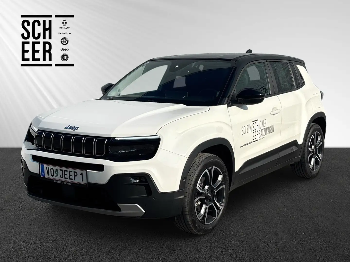 Jeep Avenger Altitude e-Hybrid 1.2 e-DCT6 Weiß - 1