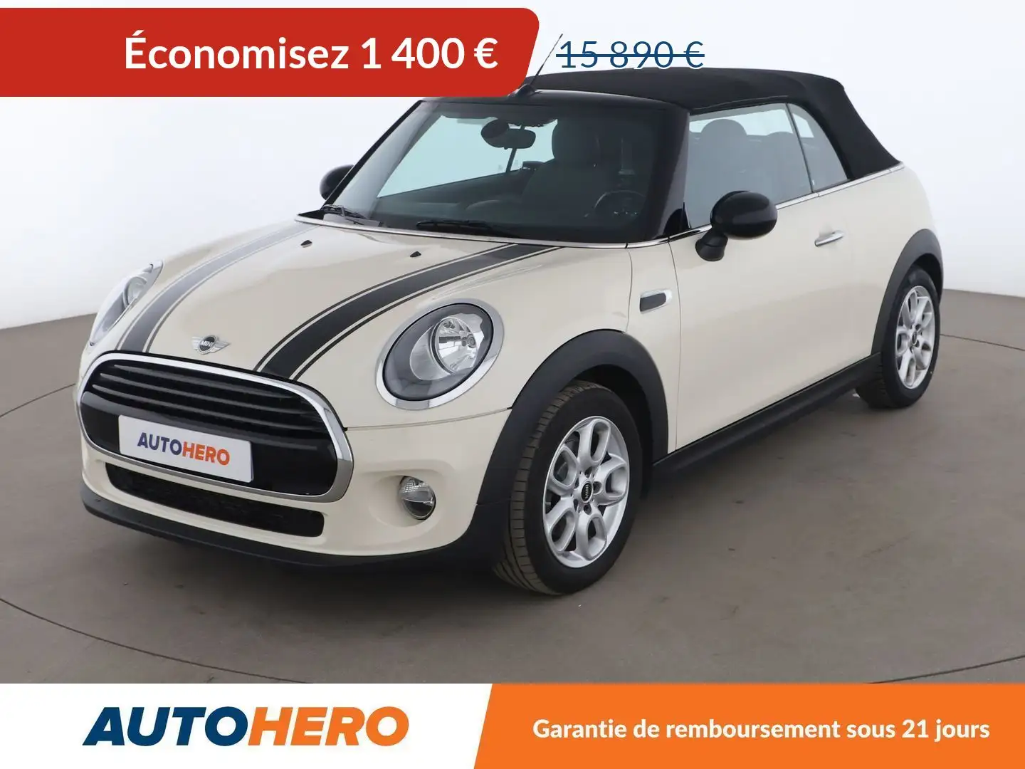 MINI Cooper Cabrio Cooper Finition Chili BV6 Beige - 1