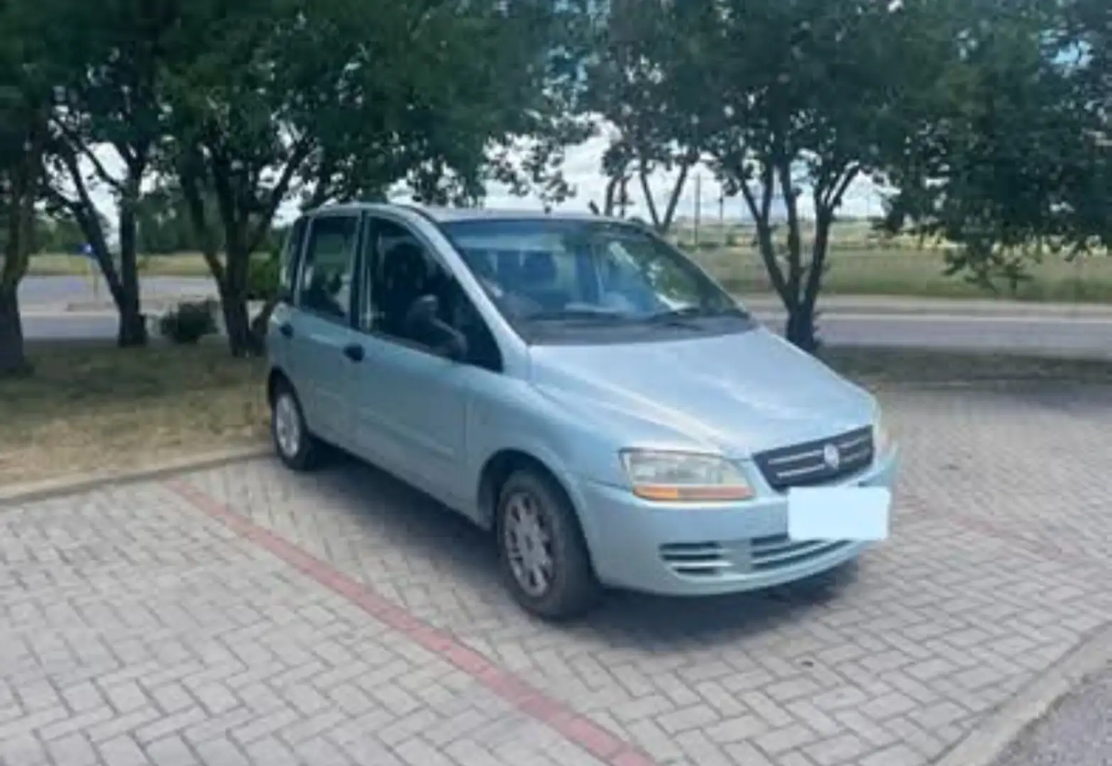 Fiat Multipla Multipla 1.6 16v natural power Emotion Зелений - 1