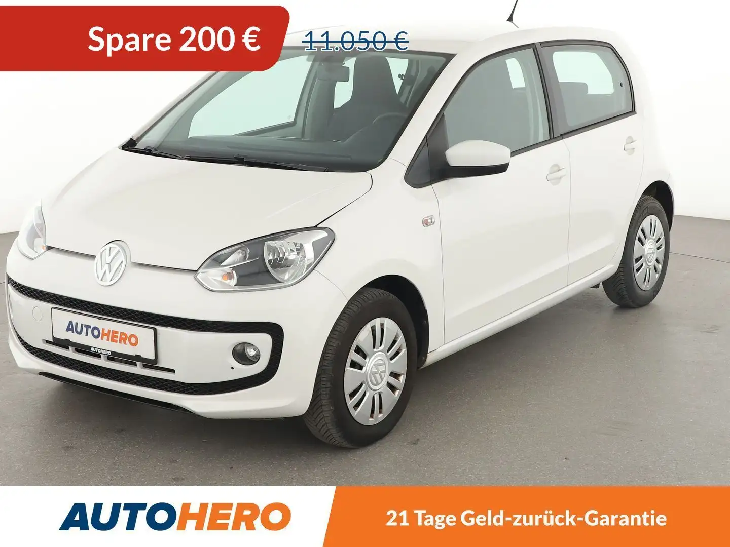 Volkswagen up! 1.0 Move up! Aut.*SHZ*KLIMA*GARANTIE* Weiß - 1