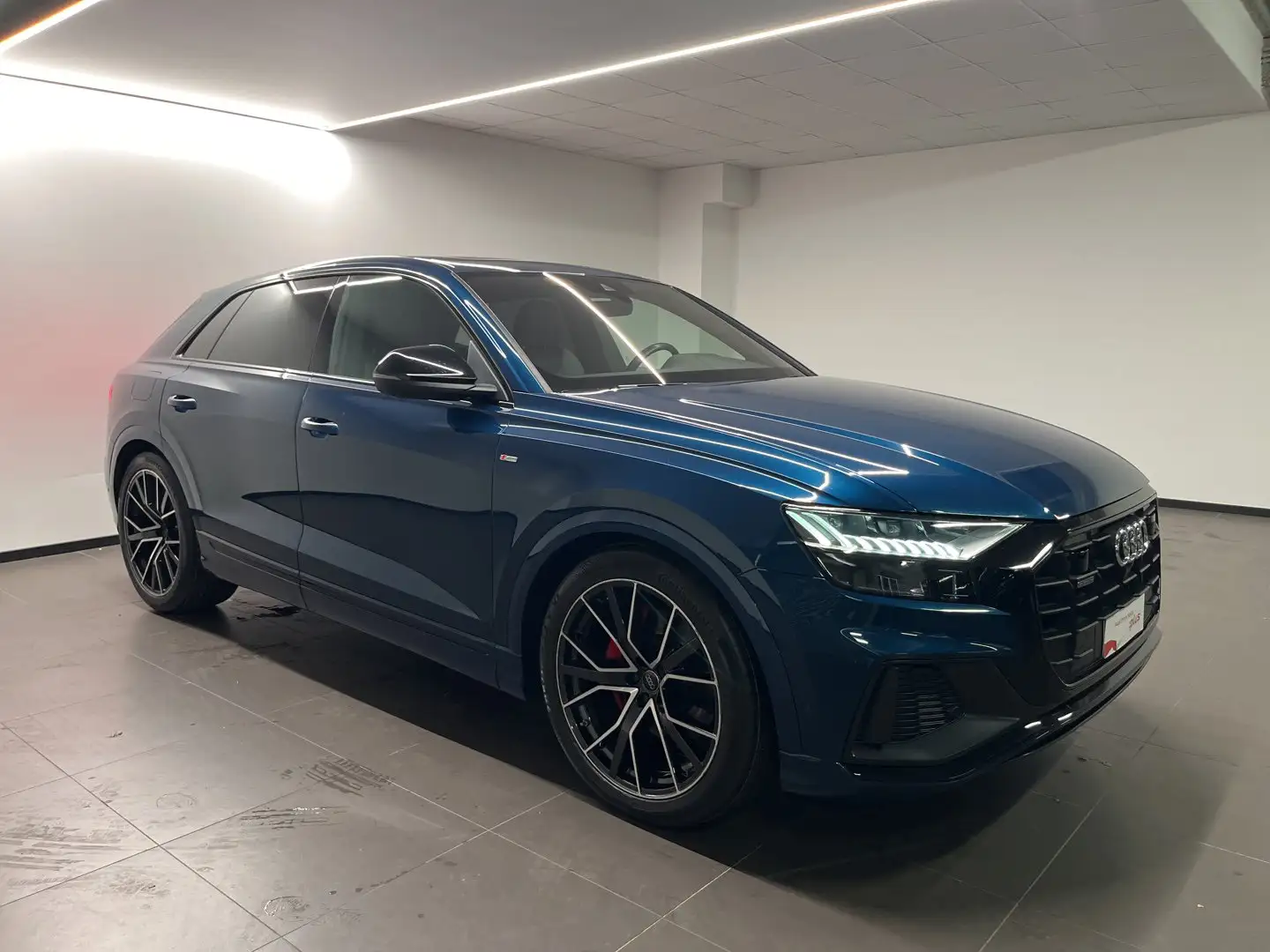 Audi Q8 Audi Sport 50 TDI quattro 210(286) kW(PS) tiptron Kék - 2