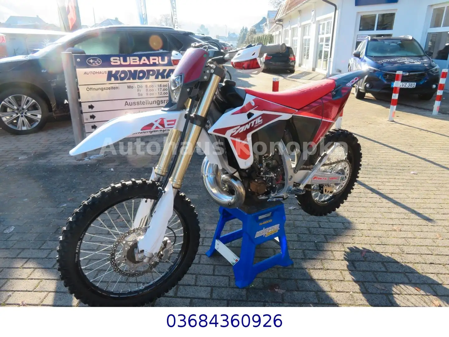 Fantic XE300 Finanzierung möglich 12BH Красный - 1