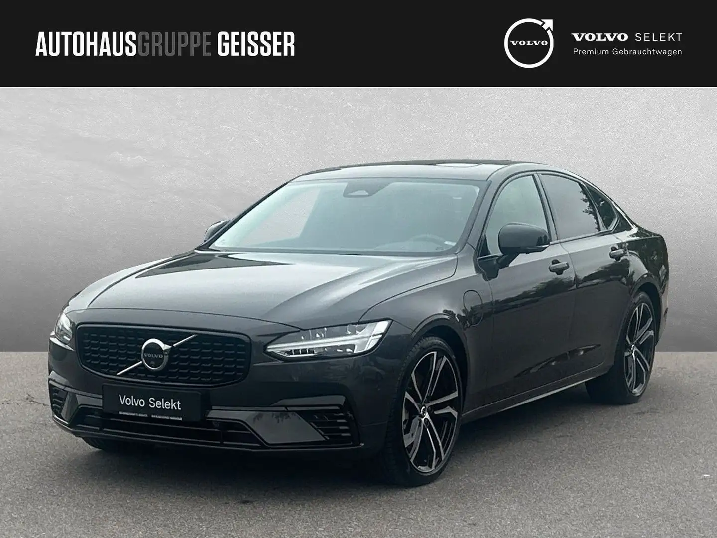 Volvo S90 T8 AWD Recharge Plus Dark ACC BLIS SD Серый - 1