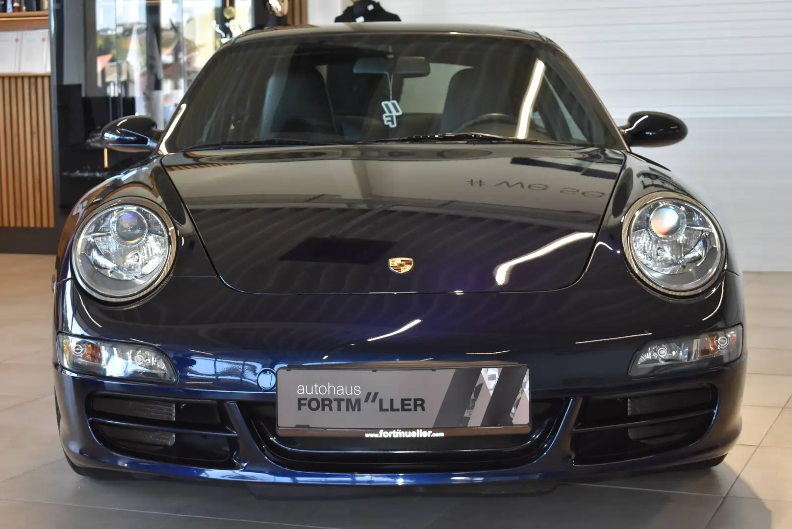Porsche 997 Carrera Coupe //Schalter//Ö-Ausl. //2. Besitz Blau - 2
