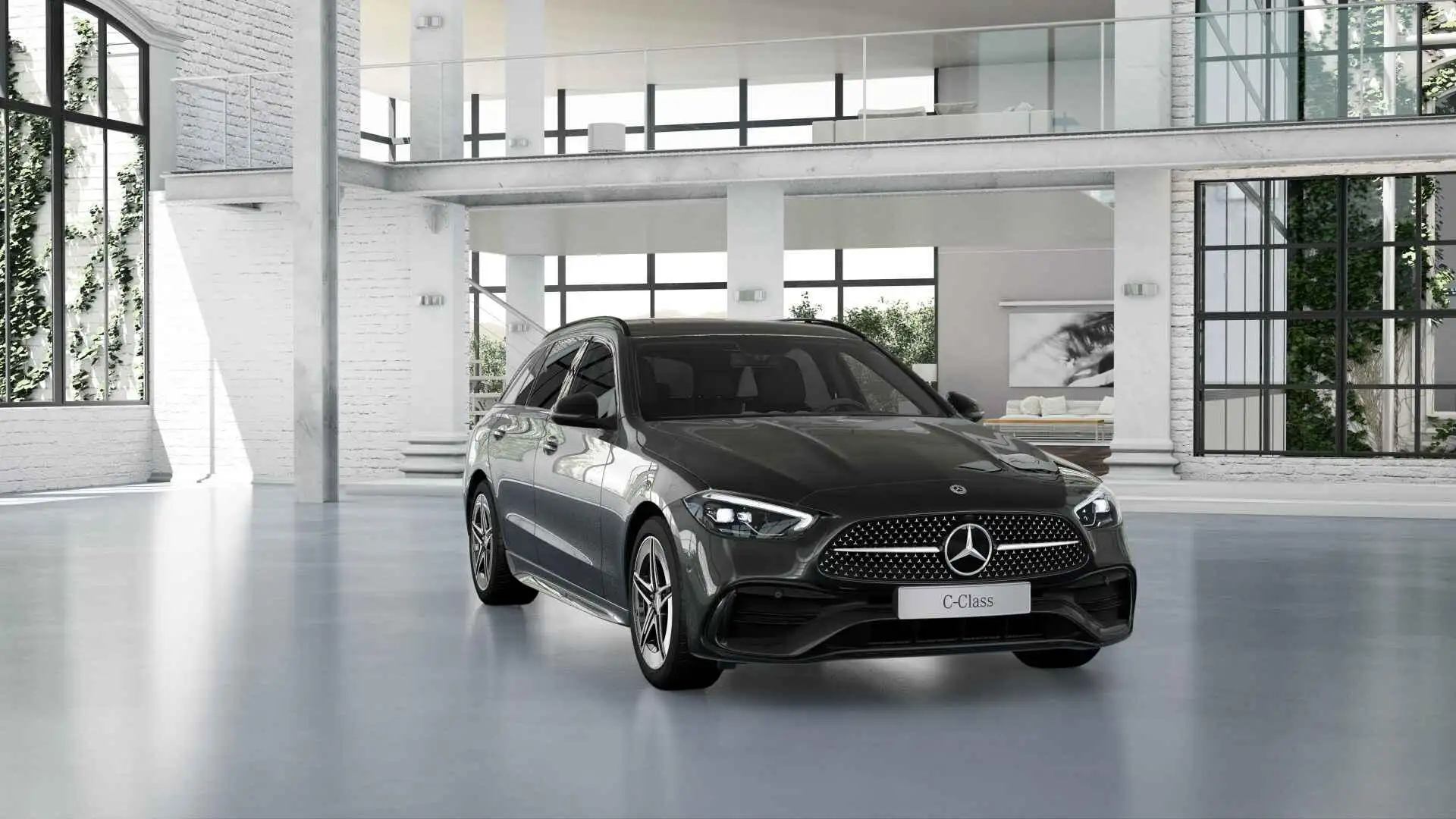 Mercedes-Benz C 300 E Break AMG Line | Nightpack | Verwarmde Zetels | Noir - 1