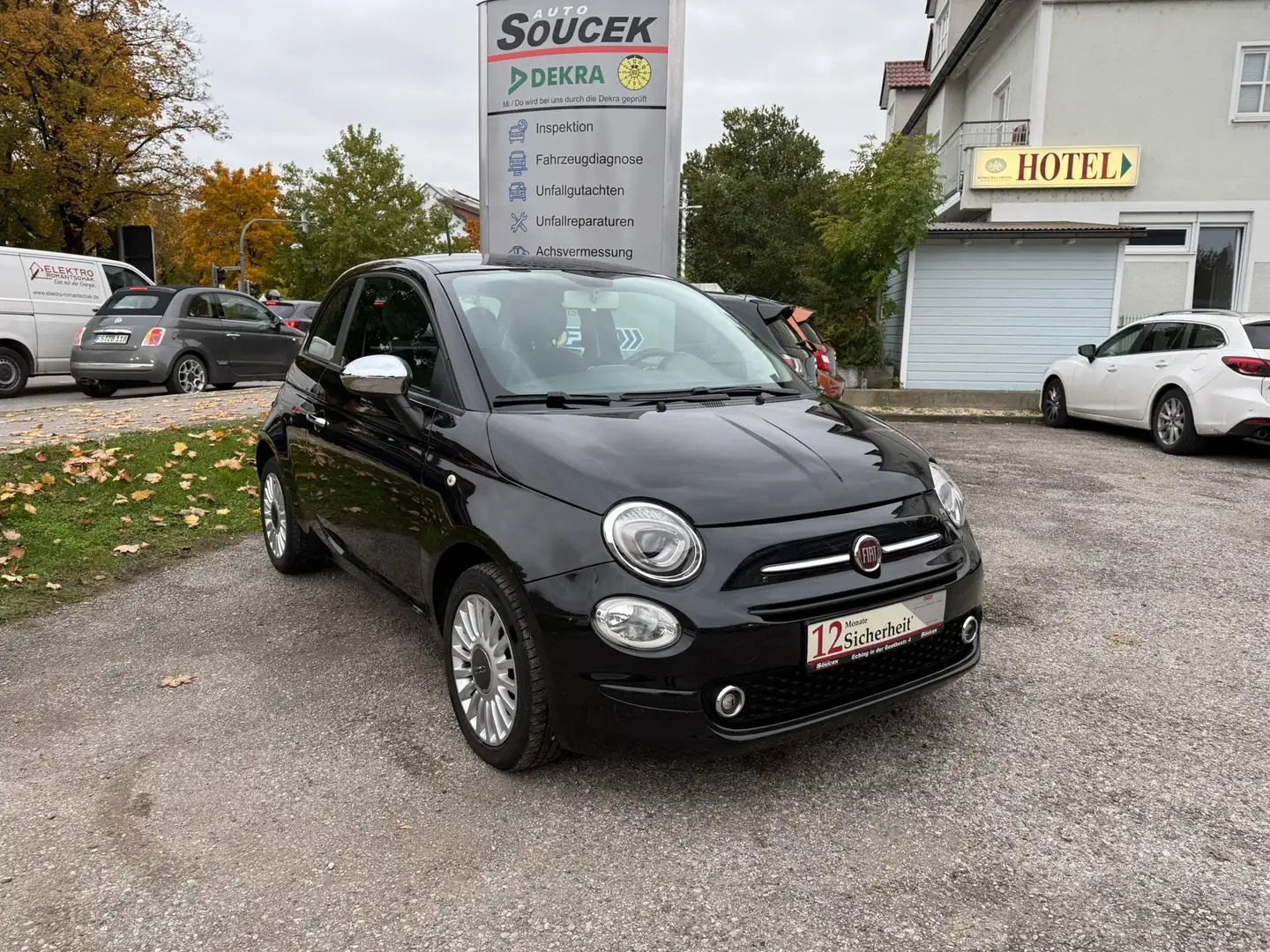 Fiat 500 Pop Star Schwarz - 1