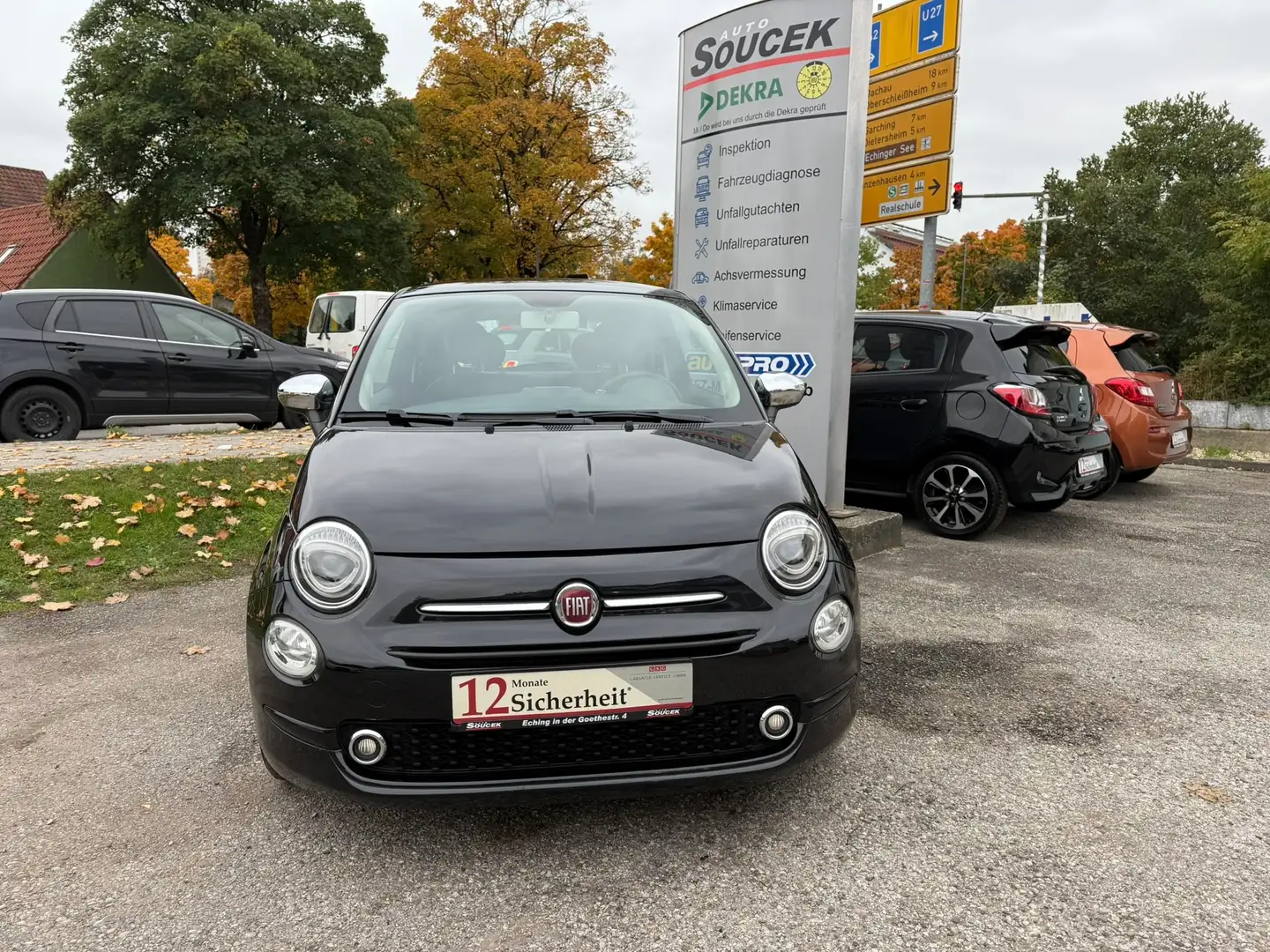Fiat 500 Pop Star Schwarz - 2