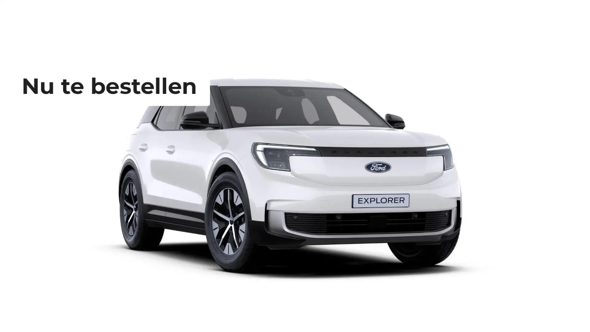 Ford Explorer Extended Range RWD 77 kWh | Nieuw Te Bestellen | Wit - 1