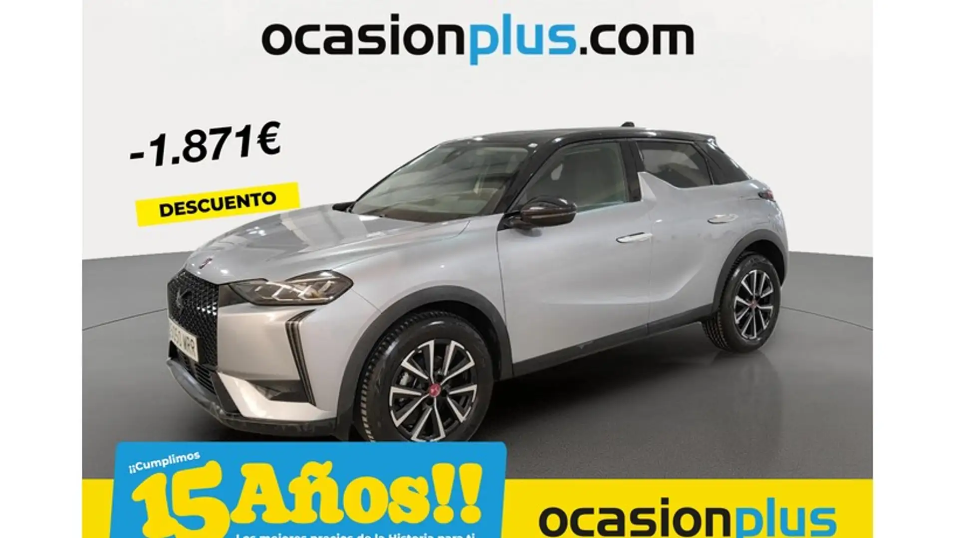 DS Automobiles DS 3 1.2 PureTech S&S Performance Line 130 Gris - 1