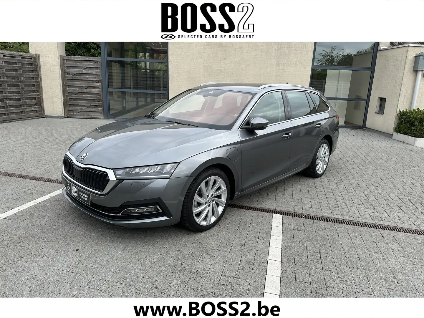 Skoda Octavia SW 1.4 TSI PHEV Clever DSG Grijs - 1