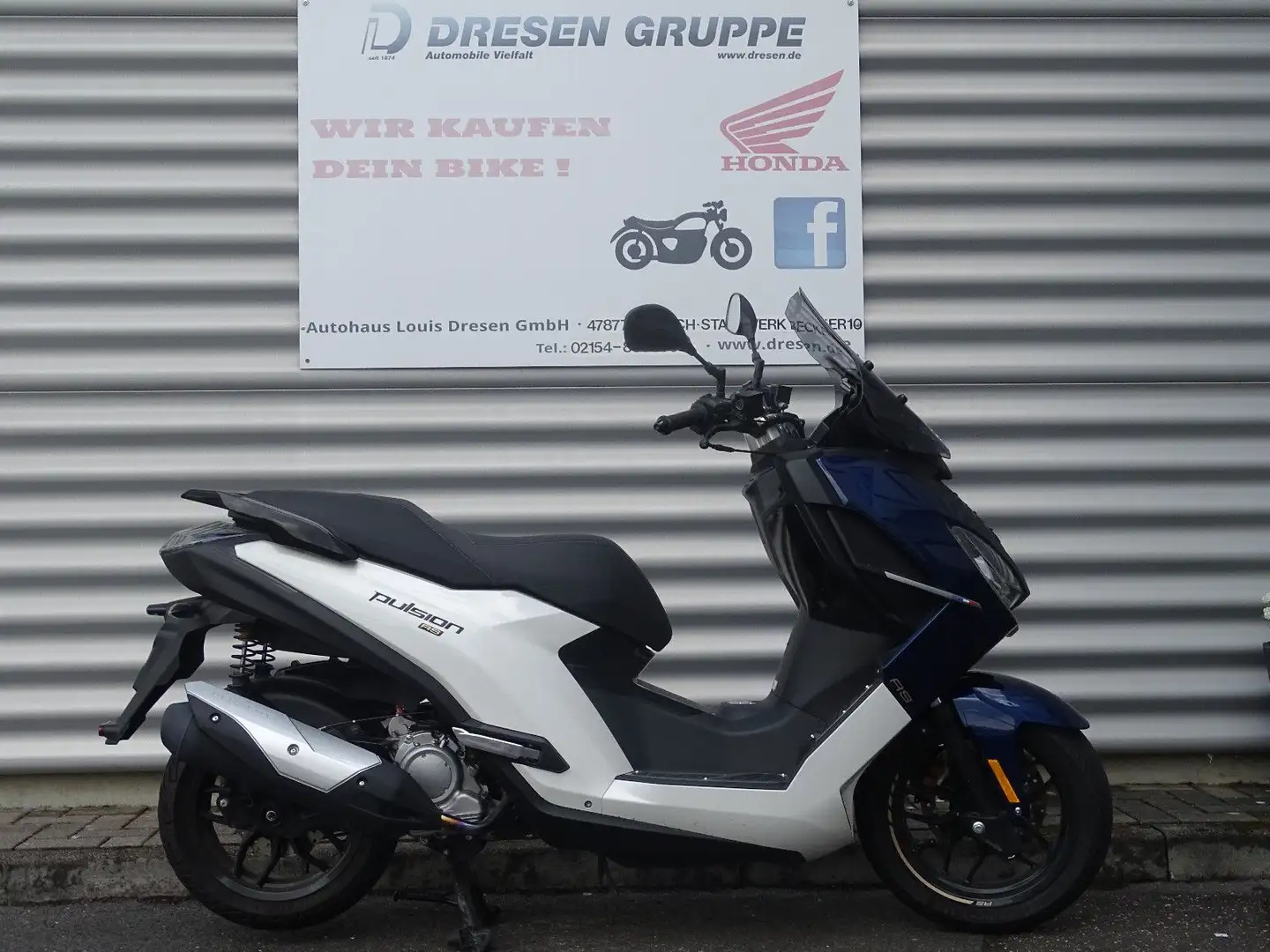 Peugeot Pulsion 125 RS ABS * 1. Hand * White - 1