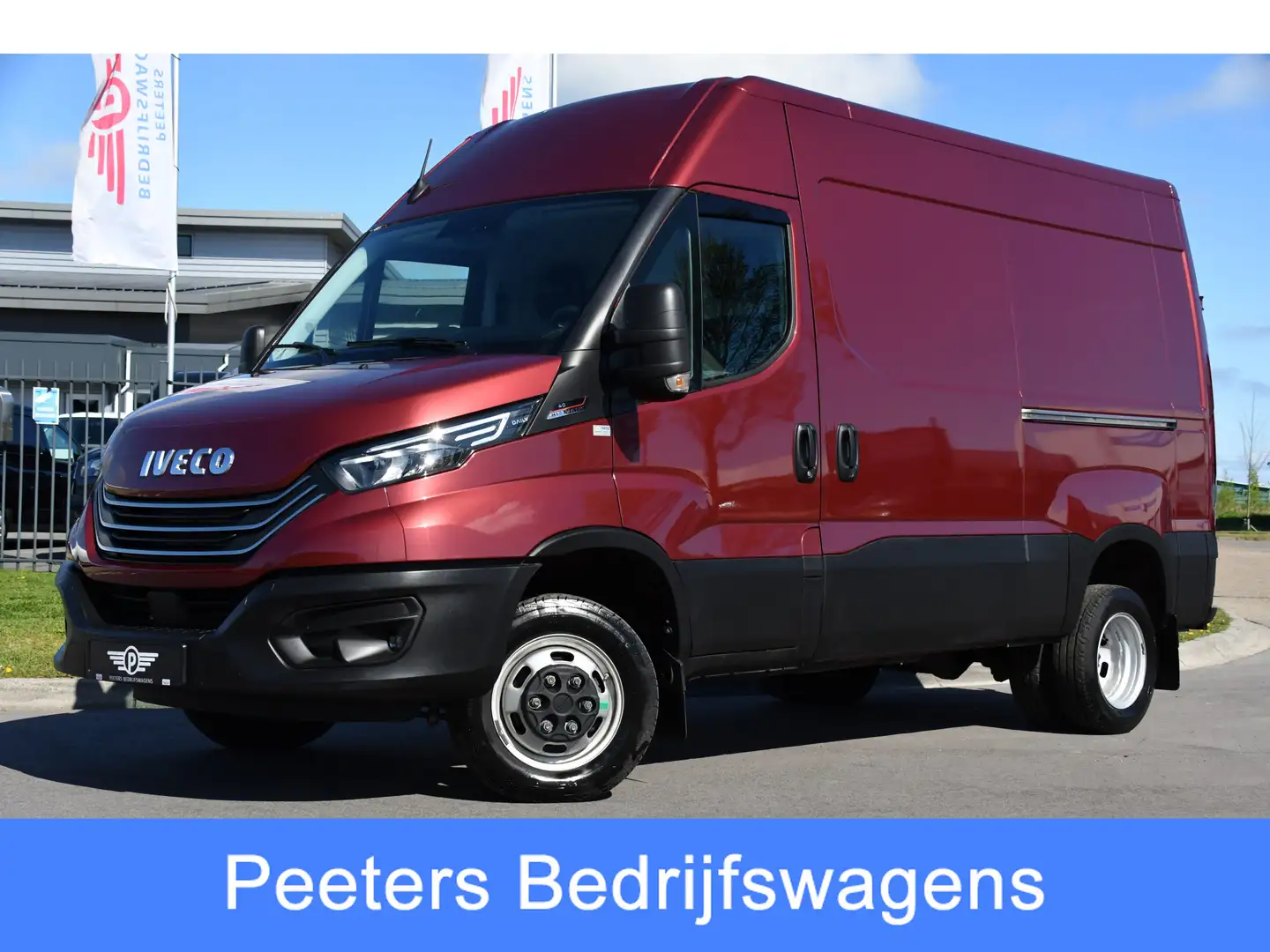 Iveco 40C 210 3.0L L2H2 Luchtvering Air Pro Full Options Червоний - 1